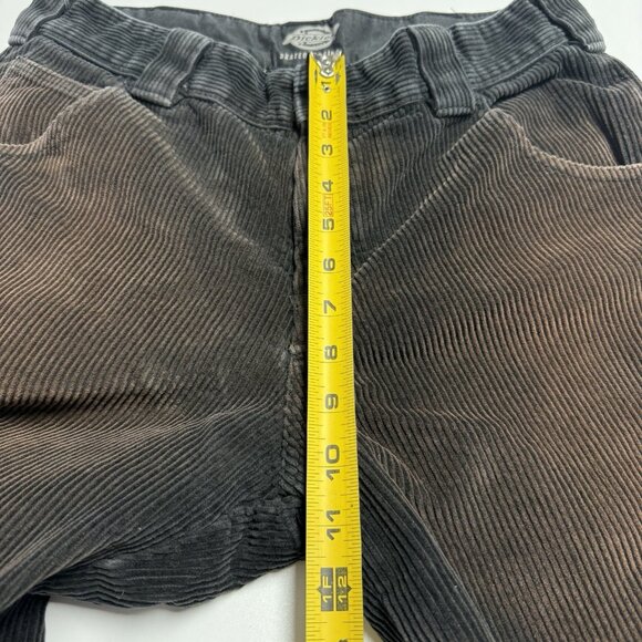 Dickies Corduroy Skateboarding Pants Mens 32x27 (x25) Faded Double Knee Loose - Picture 15 of 16